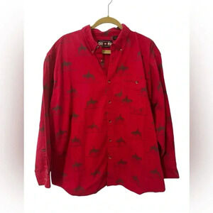 Gordon & James Vintage Men’s Western Cowboy Button Down Casual Rodeo Shirt XXL